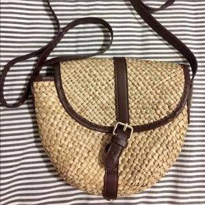 Marc Jacobs Preppy Canteen Straw Crossbody